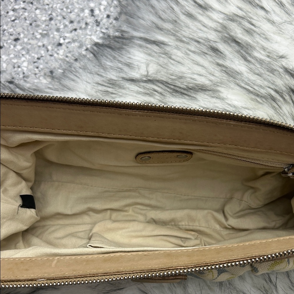 Fossil Elegant large Floral Patchwork Clutch/Wris… - image 9